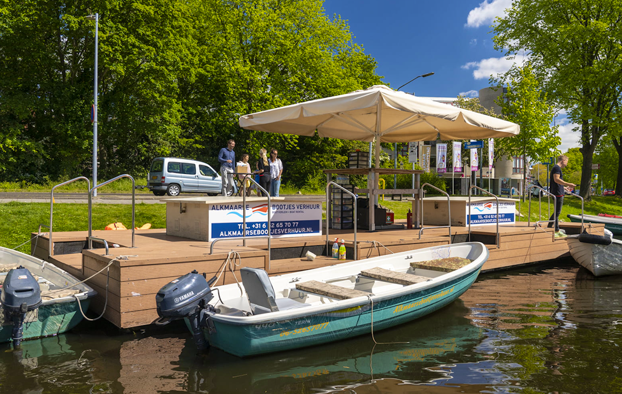 Huur een boot bij Alkmaarse Bootjes Verhuur (3 uur)