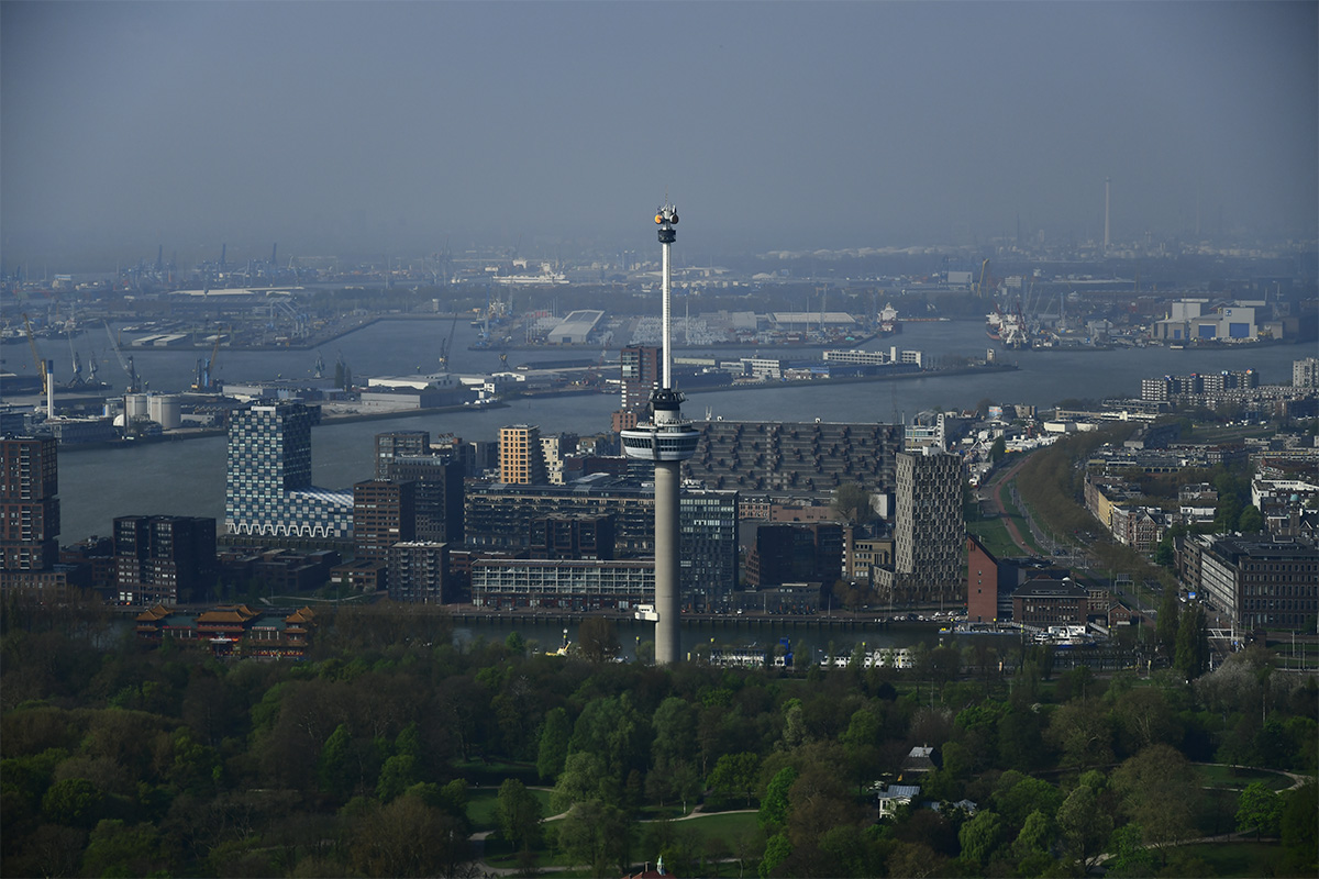 Borrelarrangement op grote hoogte bij CELEST