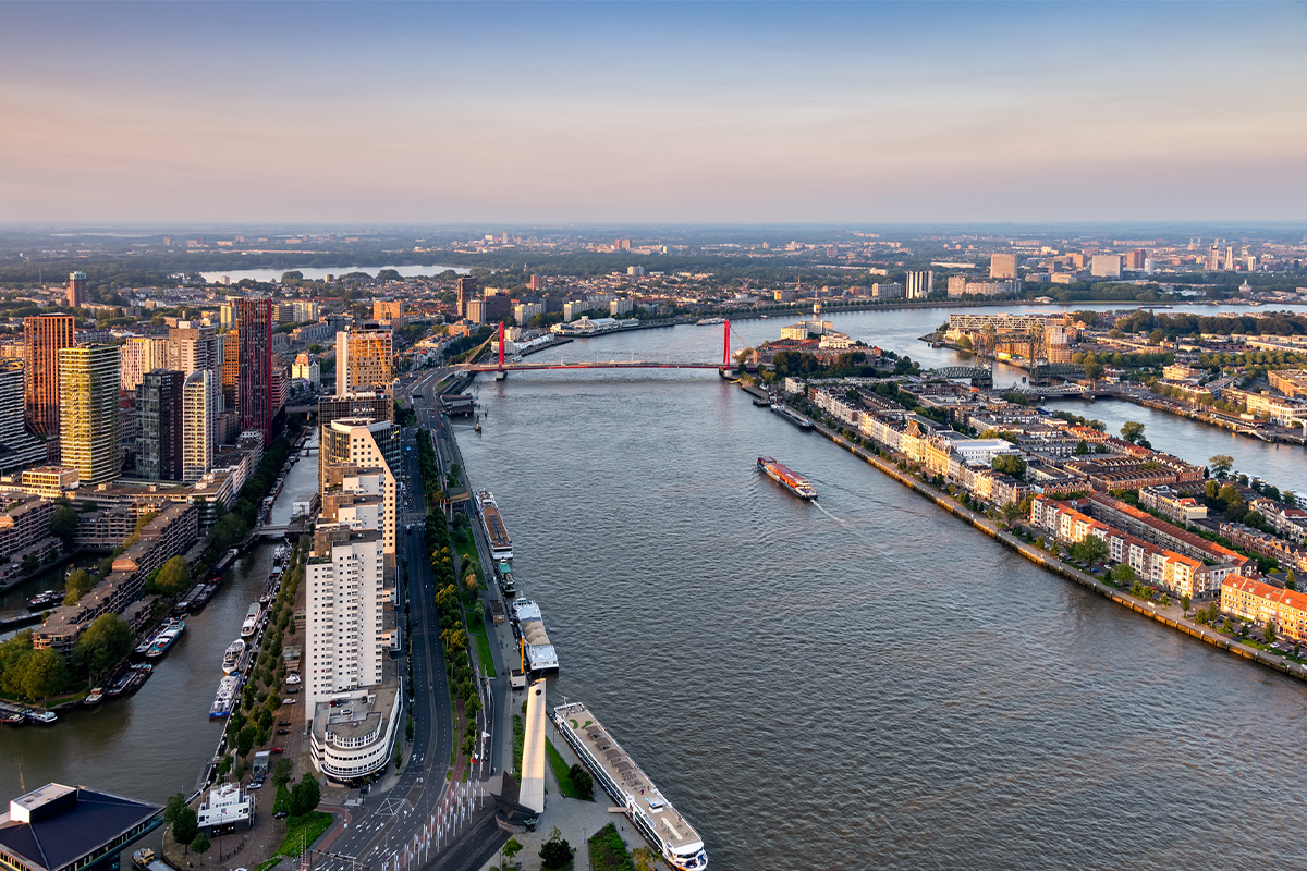 Borrelarrangement op grote hoogte bij CELEST
