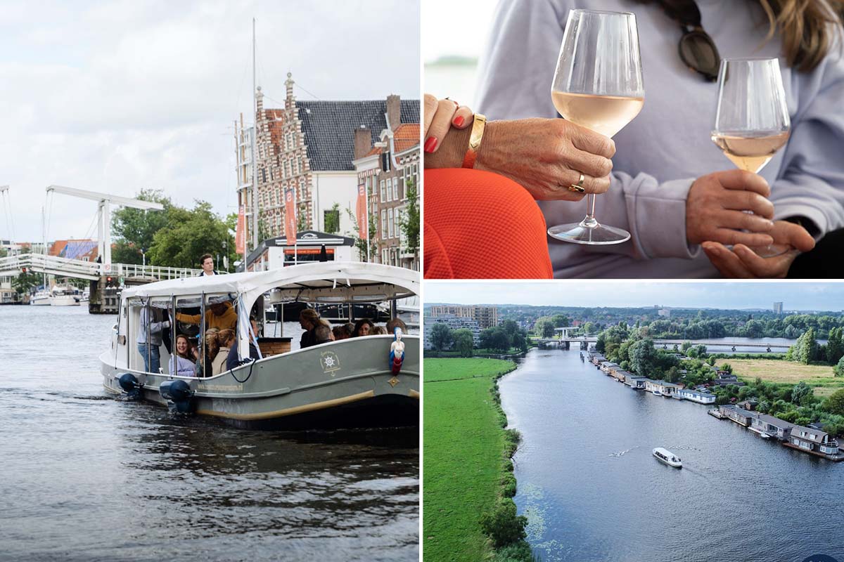 Privé borrelcruise in Haarlem + onbeperkt drankjes (2 uur) 