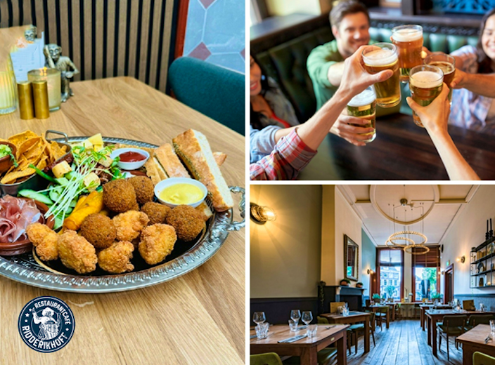 Borrelplank bij Restaurantcafé Ridderikhoff