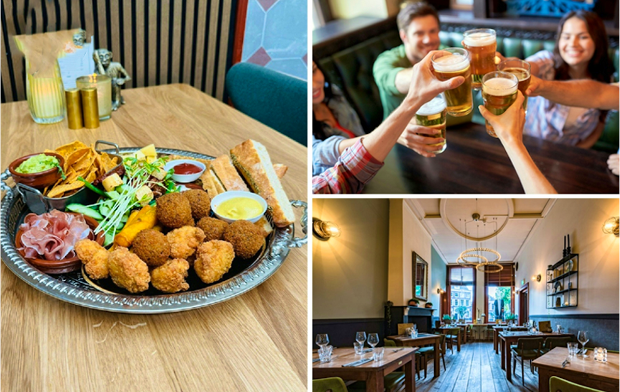 Borrelplank bij Restaurantcafé Ridderikhoff