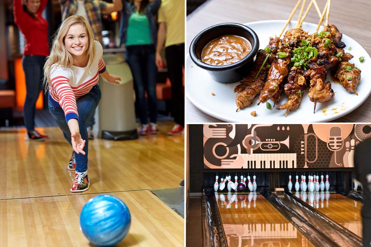 1 uur bowlen + eventueel hoofdgerecht bij Recreatiepark Familyland