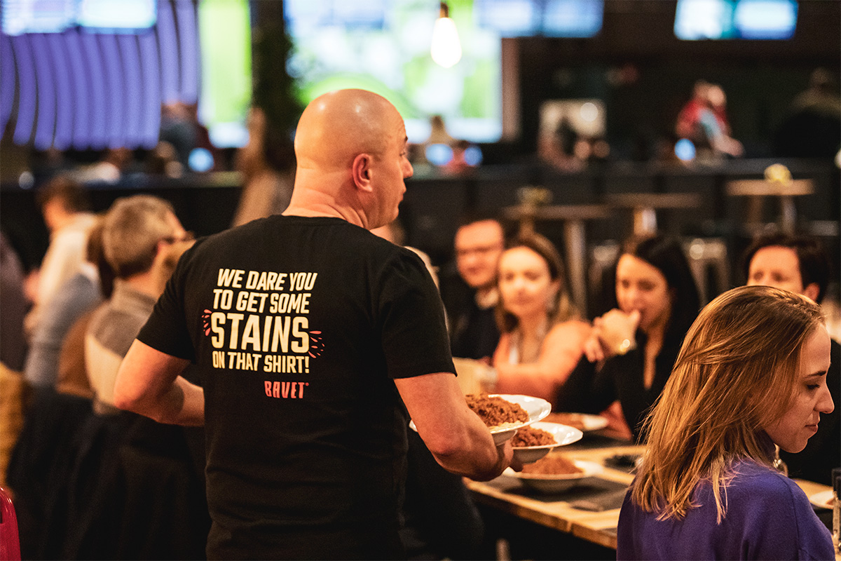 Bowlen + menu bij Burney's