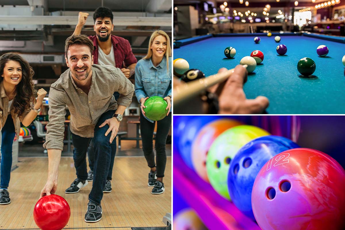 1,5 uur bowlen + evt. poolen bij Bowling Venray