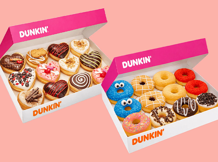 Dunkin' Donuts box (12 stuks)