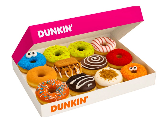 Dunkin' Donuts box (12 stuks)
