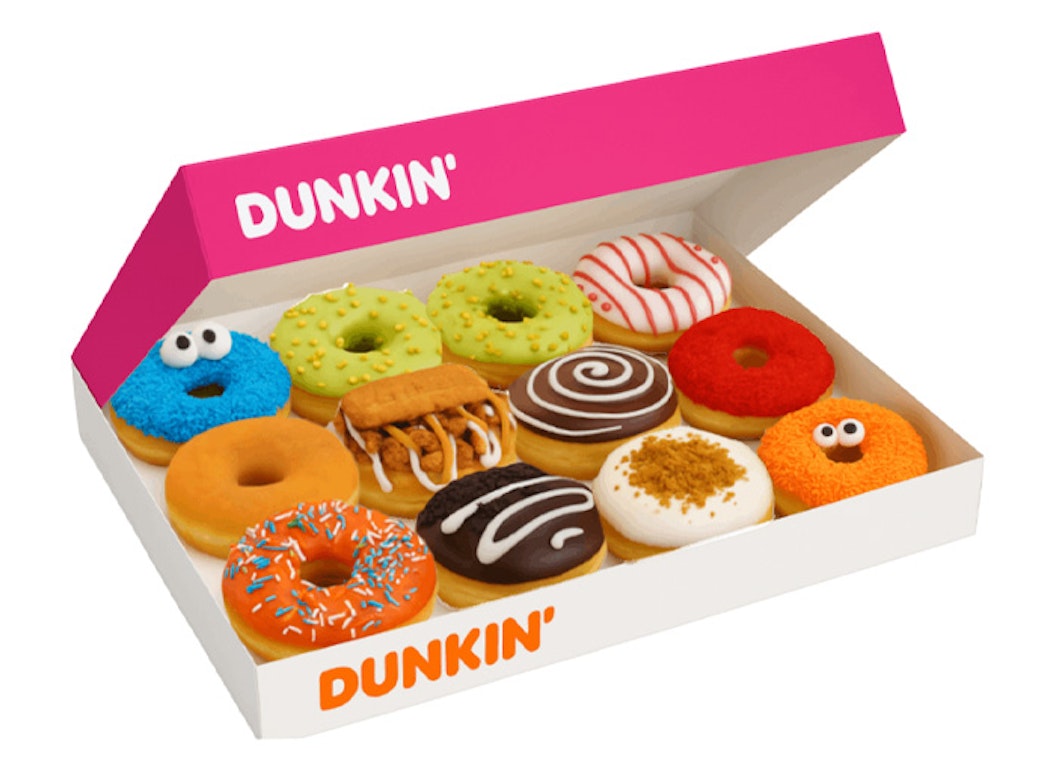 Donut box van Dunkin' Donuts (12 stuks)