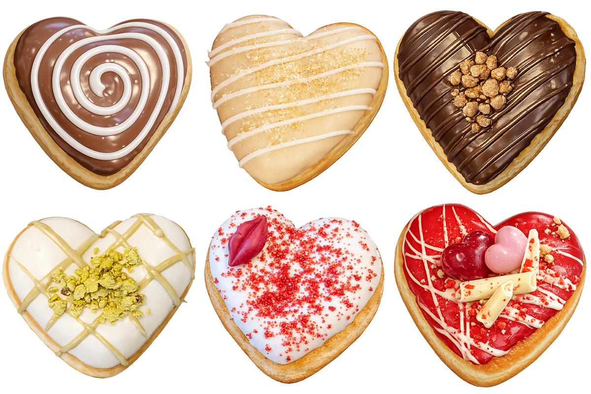 Standaard óf Valentijn Dunkin' Donuts box (12 stuks)