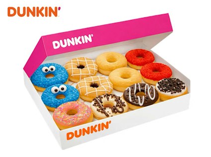 Dunkin' Donuts box (12 stuks) | Actieprijs € 19,95 (-33%) - Tripper.nl