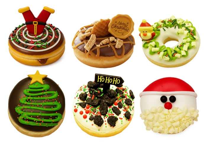 Dunkin' Donuts Kerst- of Original box (12 stuks)