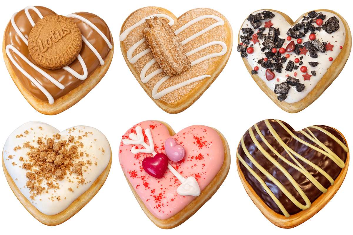 Standaard óf Valentijn Dunkin' Donuts box (12 stuks)