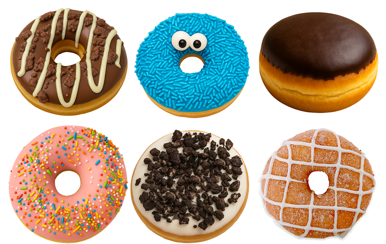 Donut box van Dunkin' Donuts (12 stuks)