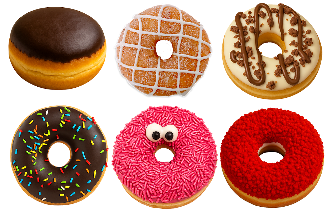 Donut box van Dunkin' Donuts (12 stuks)