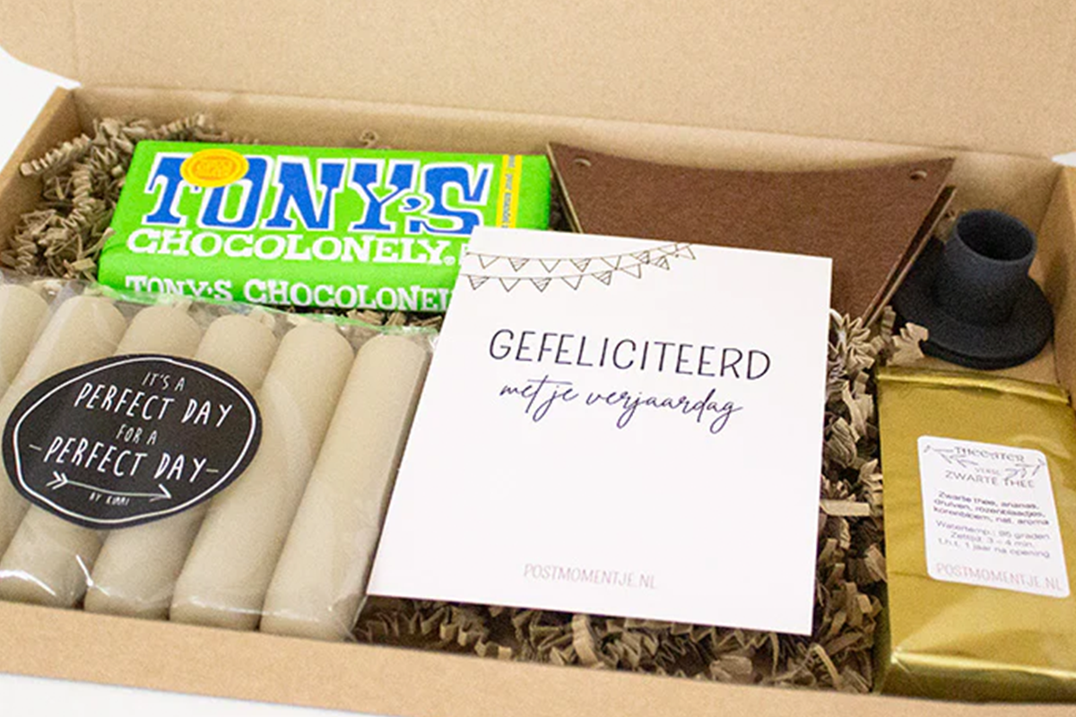 Brievenbuscadeau naar keuze van Postmomentje