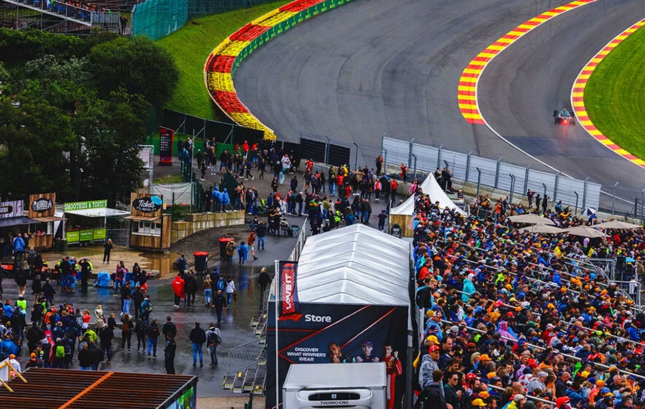 Brons ticket Formule 1 Grand Prix Spa-Francorchamps