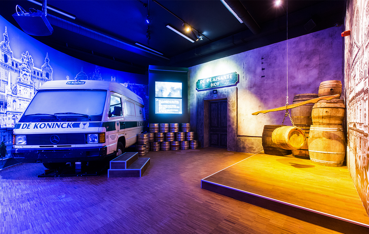 Interactieve tour bij Stadsbrouwerij de Koninck in Antwerpen