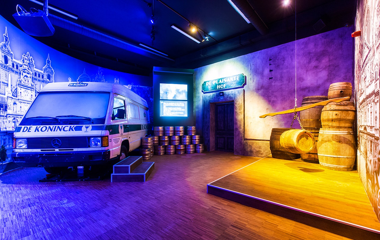 Interactieve tour bij Stadsbrouwerij de Koninck in Antwerpen