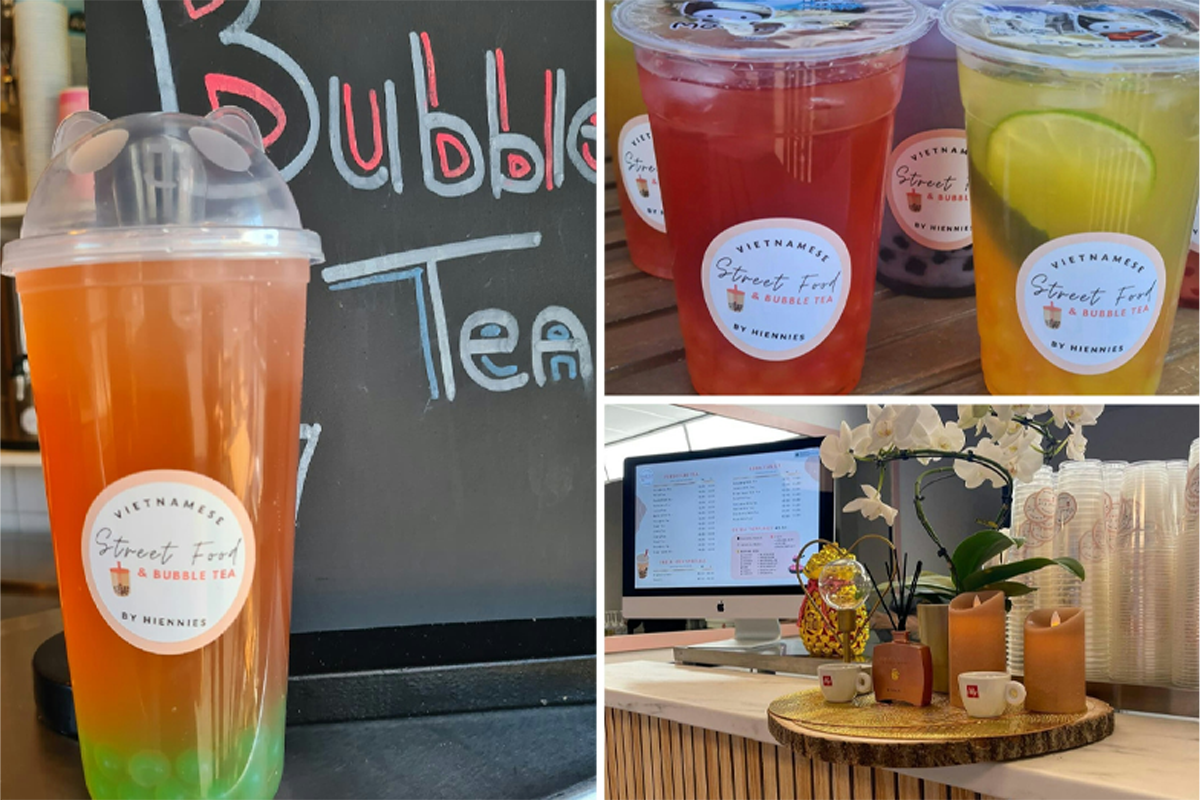 Bubble tea incl. topping afhalen bij Streetfood By Hiennies