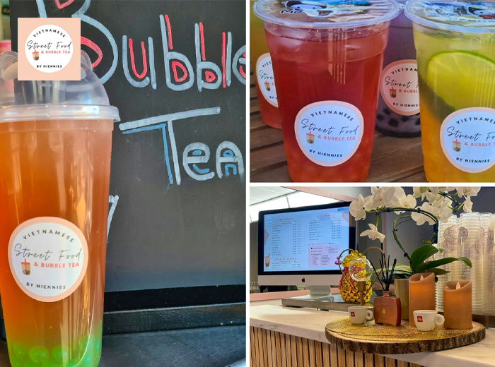 Bubble tea incl. topping afhalen bij Streetfood By Hiennies