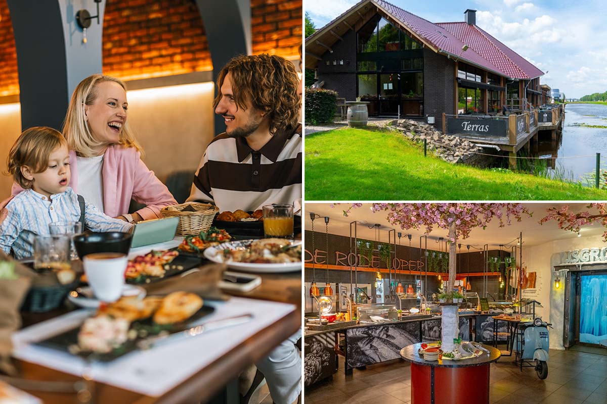 All-in avondbuffet of lunchbuffet bij Buffetrestaurant de Rode Loper