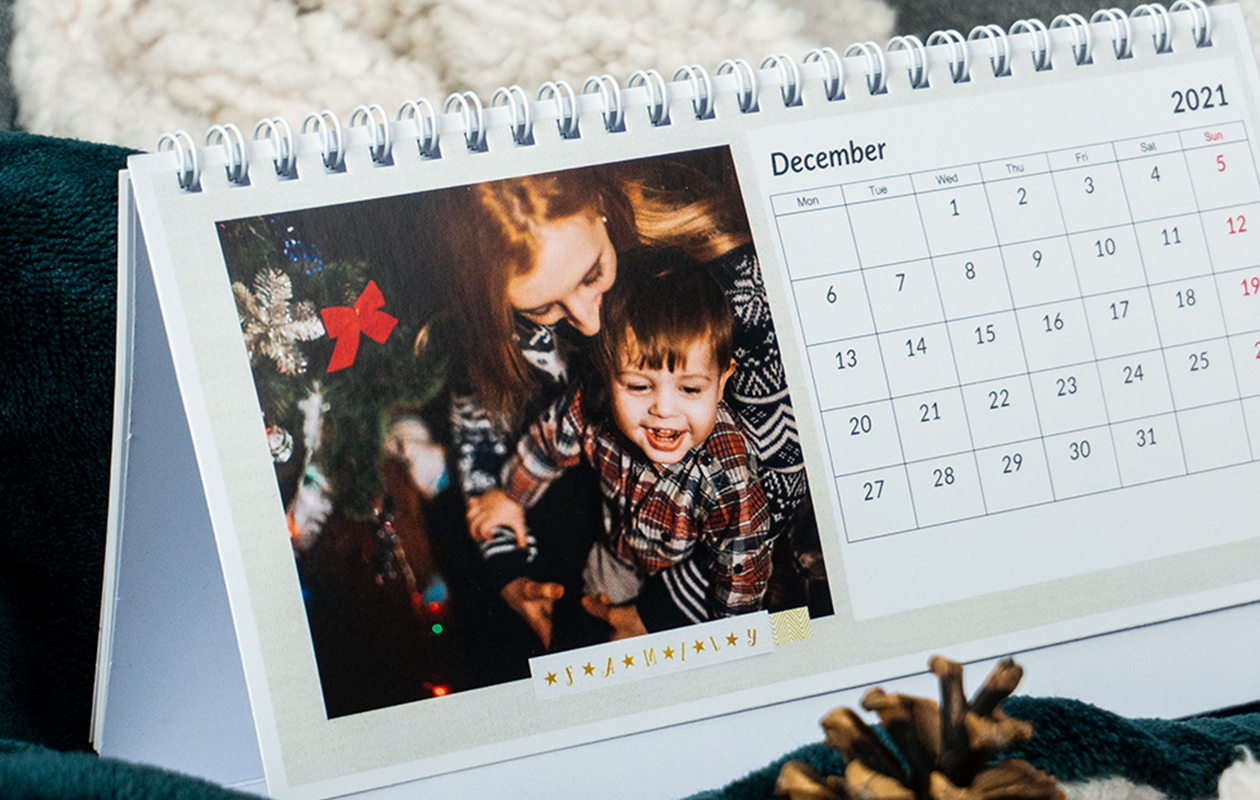 Fleur jouw werkplek op met een bureaukalender 