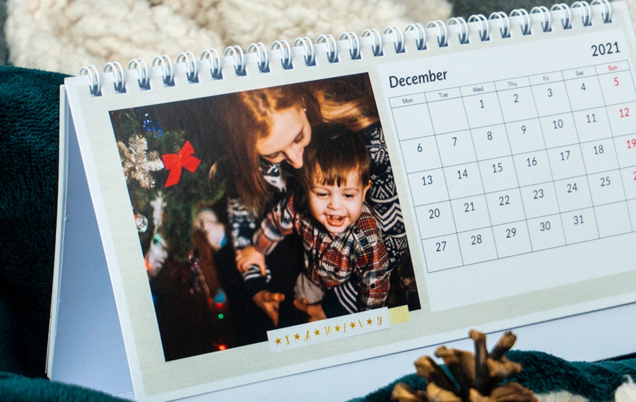 Fleur jouw werkplek op met een bureaukalender