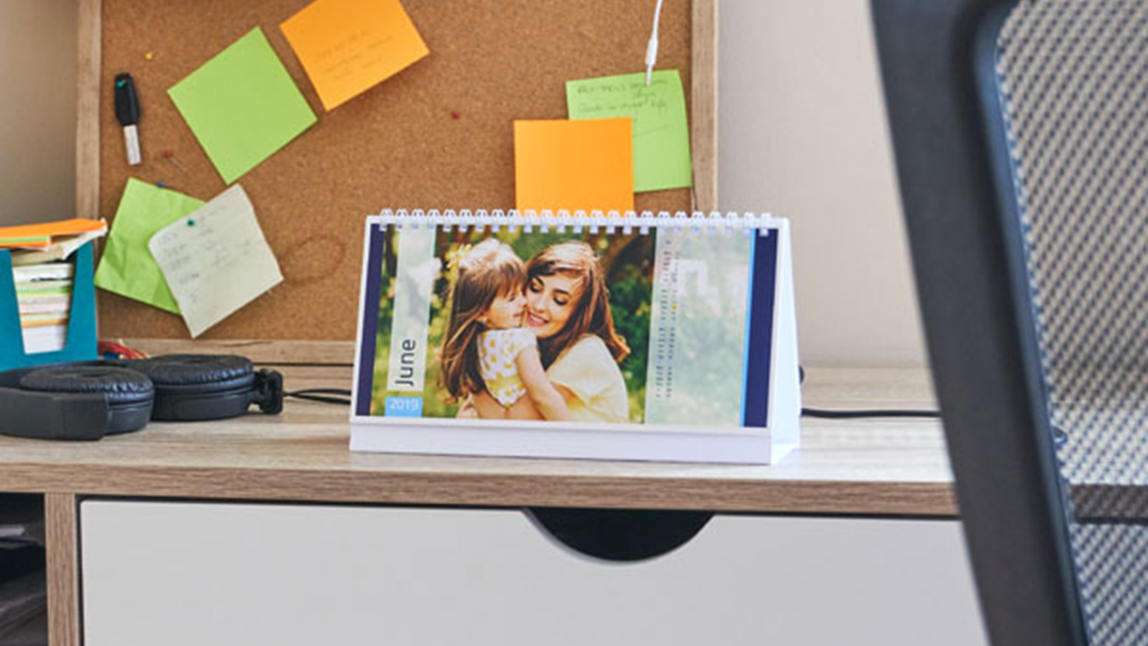Fleur jouw werkplek op met een bureaukalender 