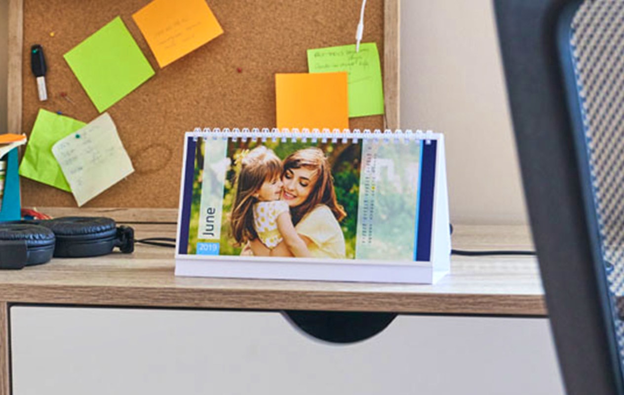 Fleur jouw werkplek op met een bureaukalender