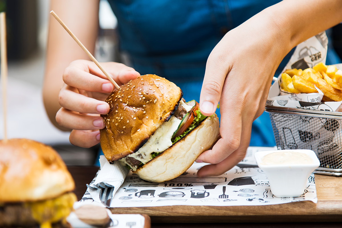 Hamburgermenu naar keuze bij Restaurant Mystique