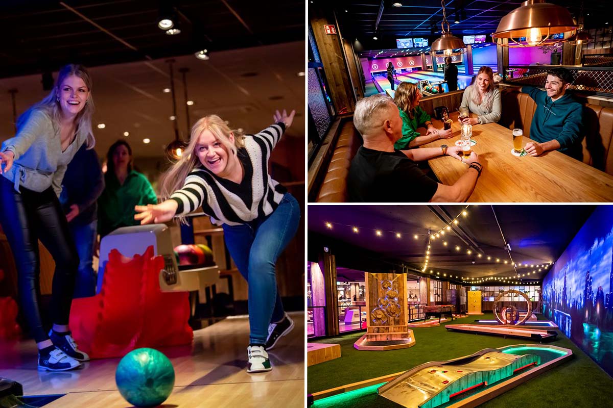 Bowlen + minigolf en burgermenu bij Franky's Hoorn