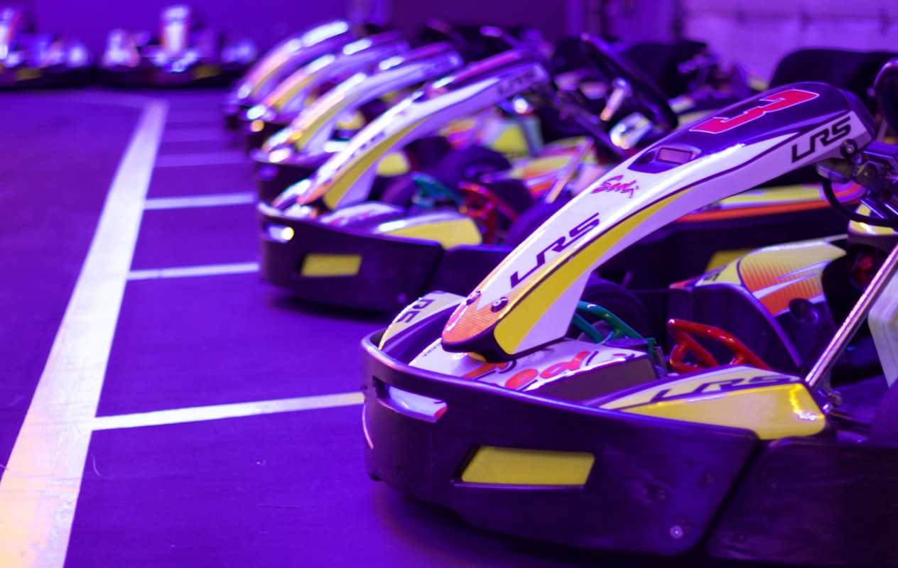 1 of 2 heats karten Cargo Karting