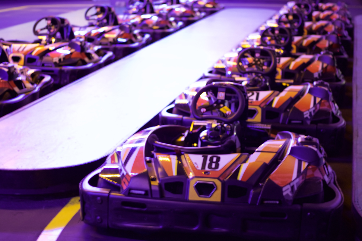 1 of 2 heats karten Cargo Karting