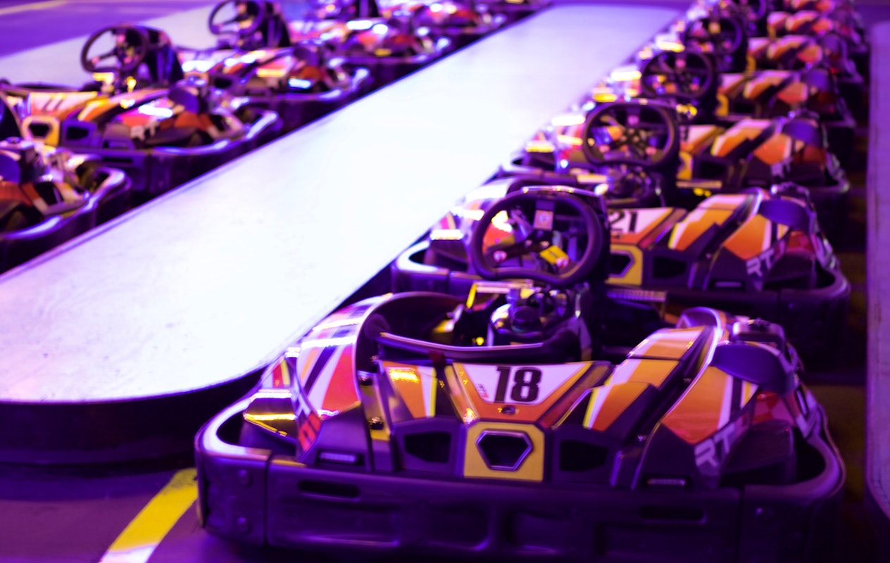 1 of 2 heats karten Cargo Karting