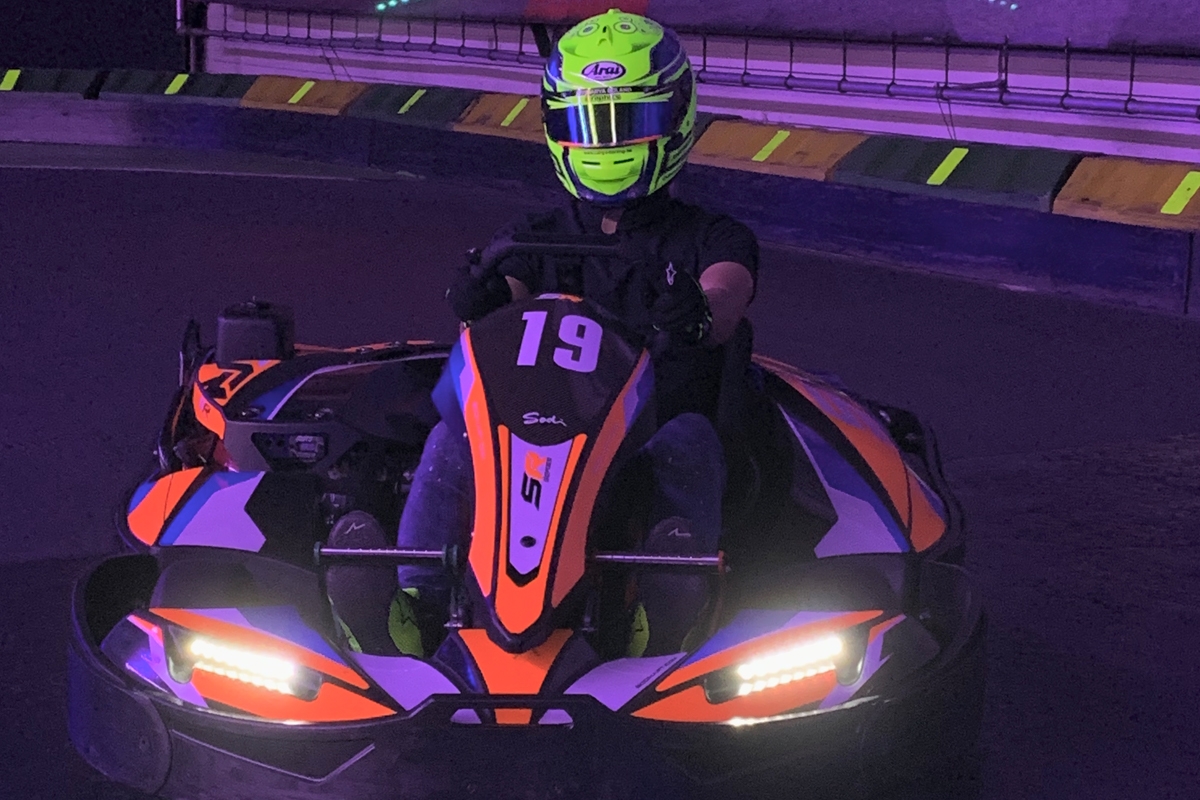 1 of 2 heats karten Cargo Karting