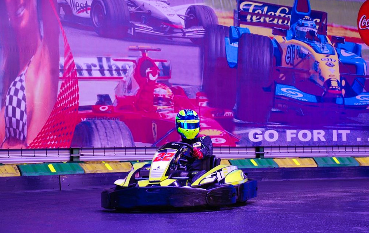 1 of 2 heats karten Cargo Karting