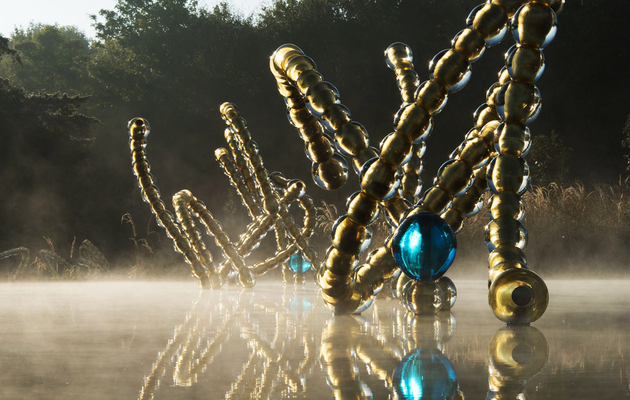 Bewonder 17e eeuwse kunst bij Château de Versailles nabij Parijs