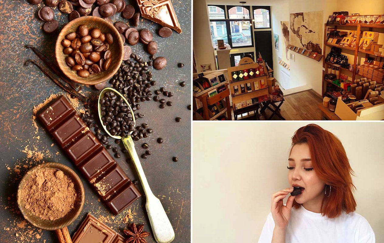 Chocoladeproeverij + rondleiding in het Cacaomuseum