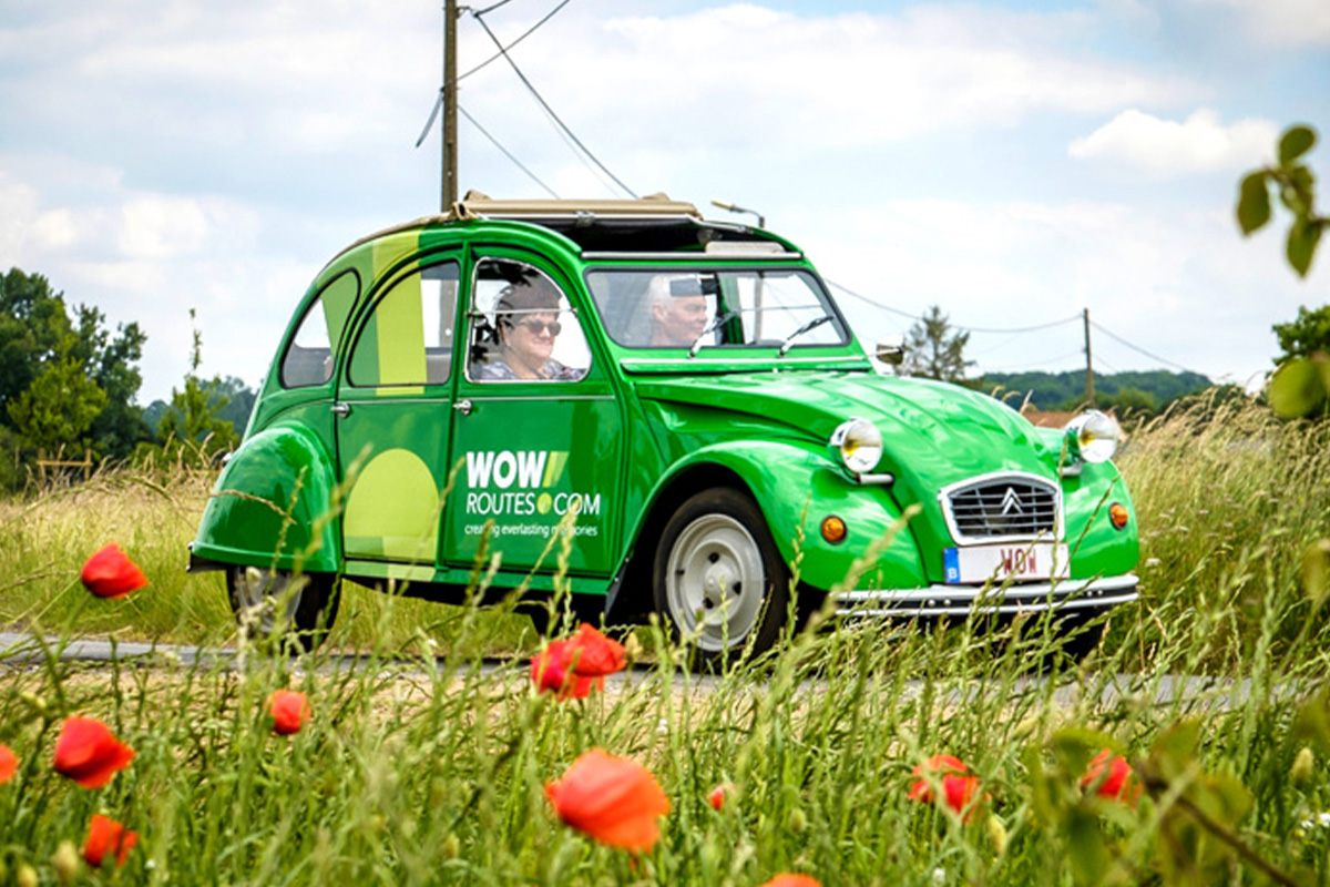 Citroën 2CV of Méhari huren voor 4 uur bij WOW routes