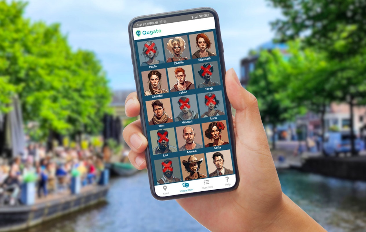 Detective stadsspel (1 tot 6 personen)