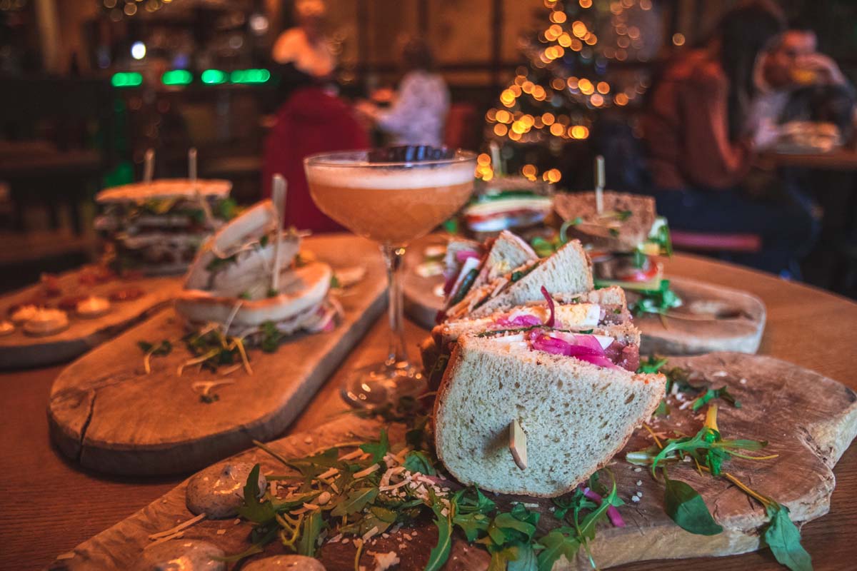 Clubsandwich + soep bij Restaurant Se7en in Utrecht