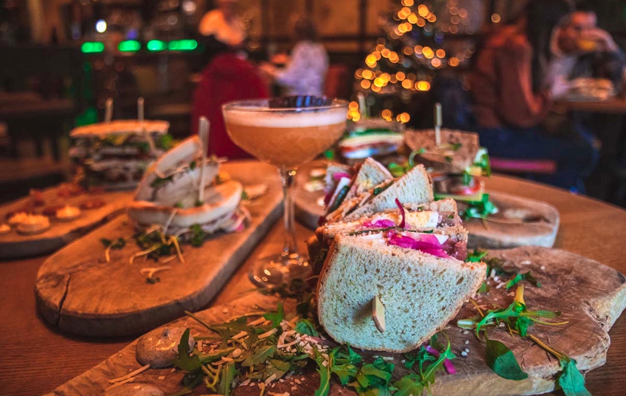 Clubsandwich + soep bij Restaurant Se7en in Utrecht