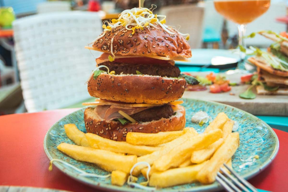 Clubsandwich + soep bij Restaurant Se7en in Utrecht