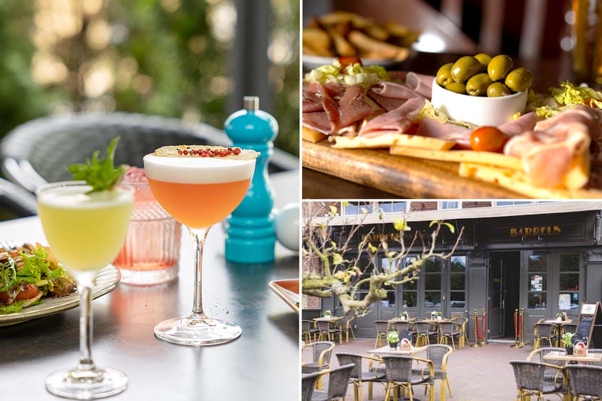 2 cocktails + borrelplank bij Café Barrels in Hoorn