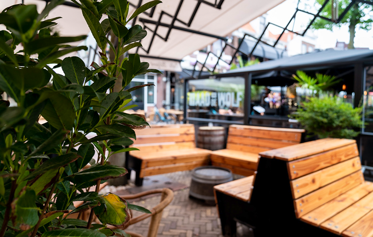 Bierproeverij + El Rancho bij Café Aad de Wolf