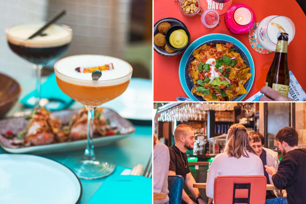 4 cocktails + portie nachos voor 2 personen bij Restaurant Se7en