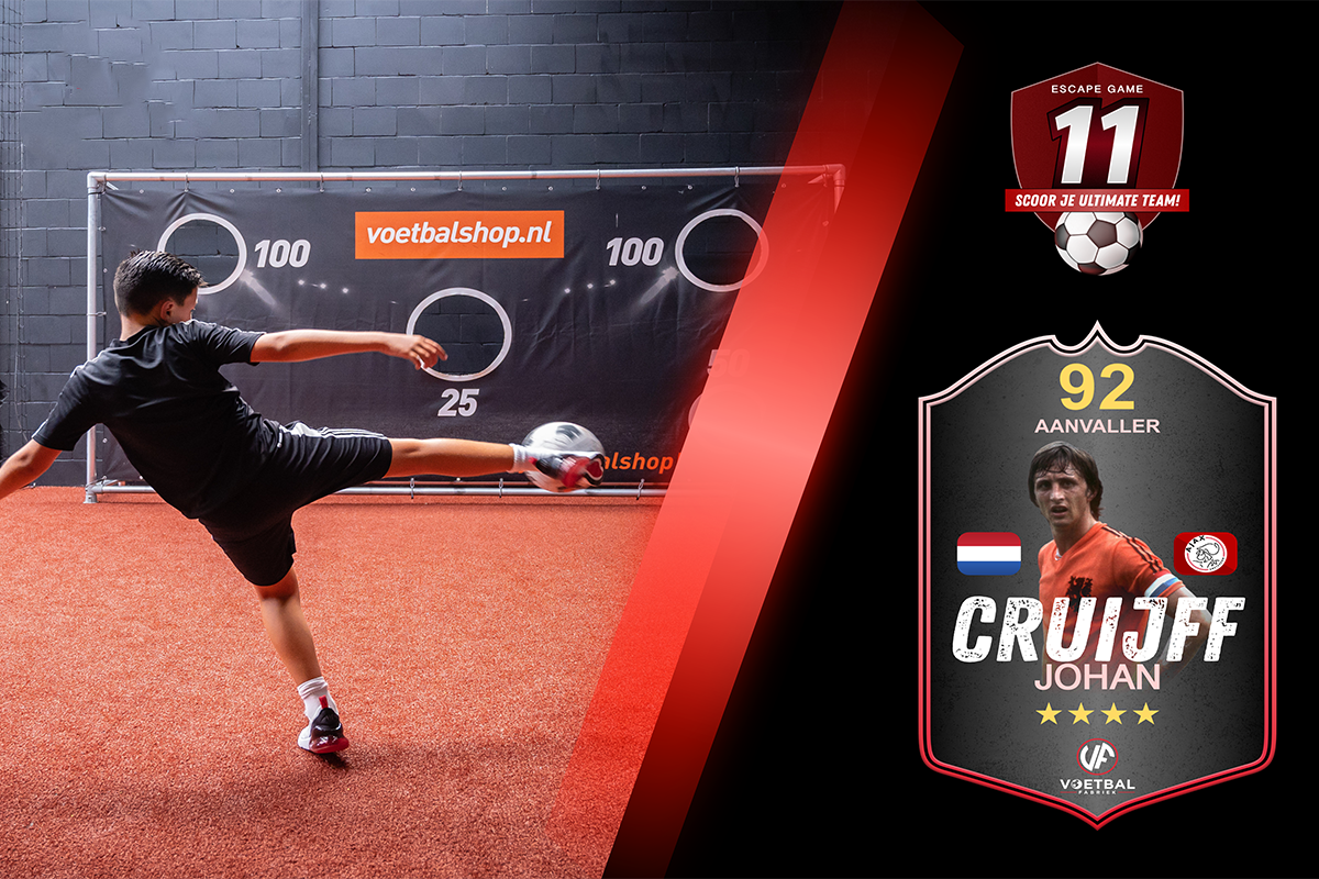 Entreeticket De Voetbalfabriek + Voetbal Escaperoom