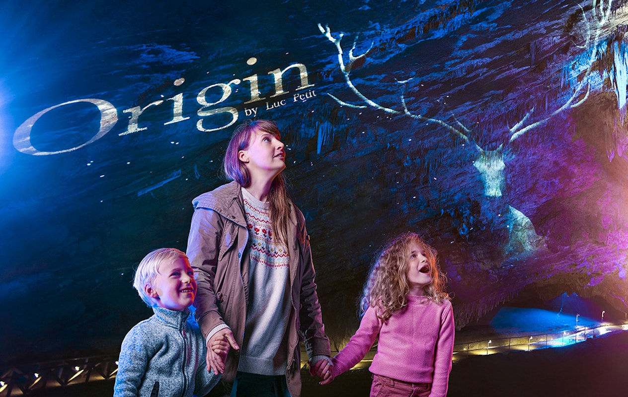 Combiticket Grotten van Han en het Wildpark in België