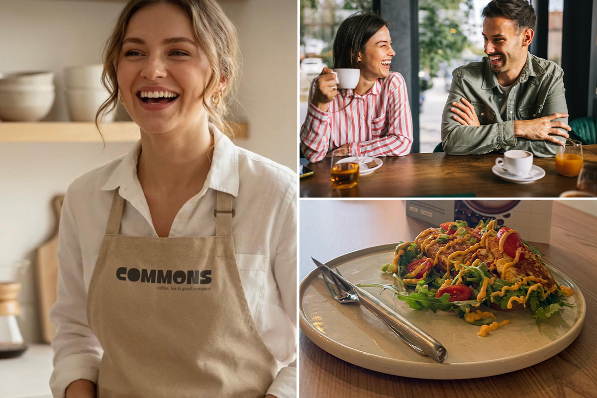Lunch naar keuze bij Commons in Utrecht