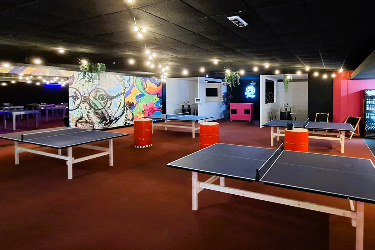 Crazy Pool en Ping Pong bij The Madhouse